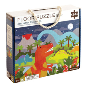 Floor Puz Dinosaur Kingdom by Petit Collage, 0758524447954