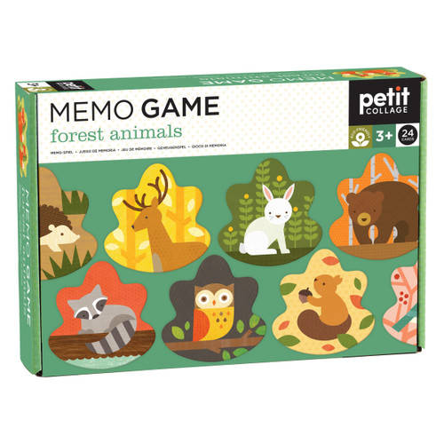 Memory Game Forest Animals by Petit Collage, 0758524448531