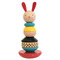Wooden Stacking Toy Modern Bunny, 0758524448623