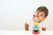 Wooden Stacking Toy Modern Bunny, 0758524448623