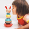 Wooden Stacking Toy Modern Bunny, 0758524448623