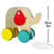 Wooden Pull Along Elephant, 0758524448951