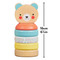 Wooden Stacker Happy Bear by Petit Collage, 5055923778913