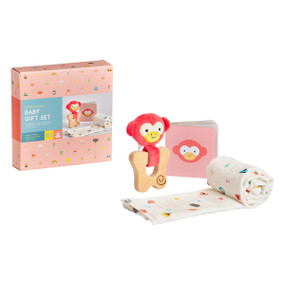 Cheeky Monkey Baby Gift Set by Petit Collage, 5055923779088