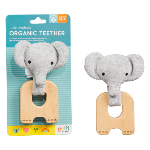Organic Teether Little Elephant, 5055923779101