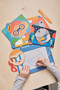 Magic Sketch Board Funny Faces, 5055923779125