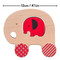 Wooden Push Along Elephant & Baby by Petit Collage, 5055923780770