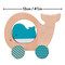 Wooden Push Along Whale & Baby by Petit Collage, 5055923780787