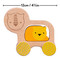 Wooden Push Along Lion & Baby, 5055923780794