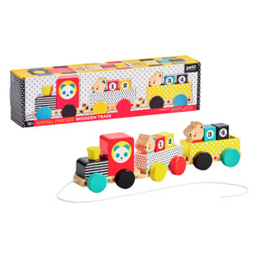 Wooden Pull Along Animal Friends, 5055923781777
