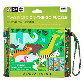 Jigsaw Puz 2 Sided Animal Menagerie, 5055923781807
