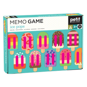 Memory Game Ice Pops v1 by Petit Collage, 0758524449224