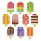 Memory Game Ice Pops v1 by Petit Collage, 0758524449224