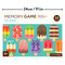 Memory Game Ice Pops v1 by Petit Collage, 0758524449224