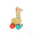 Wooden Pull Toy Giraffe by Petit Collage, 0810073341081