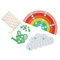 Game Rain Rain Rainbow by Petit Collage, 0810073341142