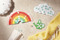 Game Rain Rain Rainbow by Petit Collage, 0810073341142