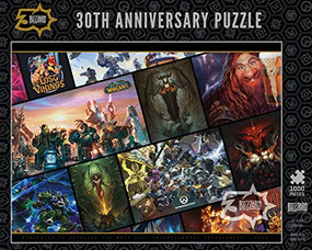 Blizzard 30th Anniversary Puzzle by Blizzard Entertainment, 9781950366699
