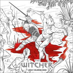 The Witcher Adult Coloring Book by CD PROJEKT RED, 9781506706375