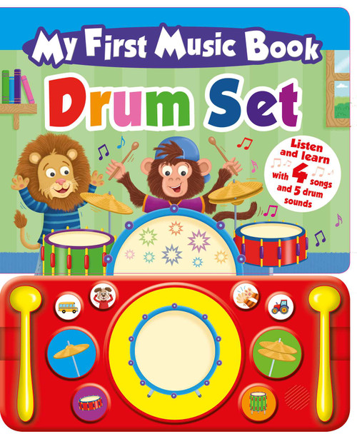 My First Music Book: Drum Set (Sound Book) by IglooBooks, 9781499880731