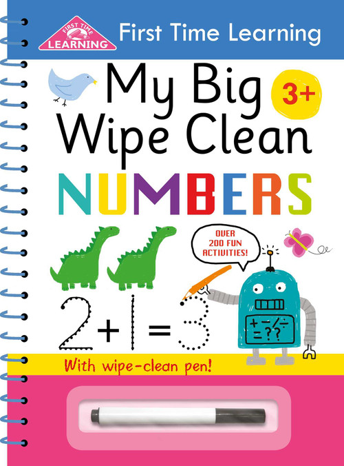 My Big Wipe Clean Numbers (Wipe-Clean Workbook) by IglooBooks, 9781786707253