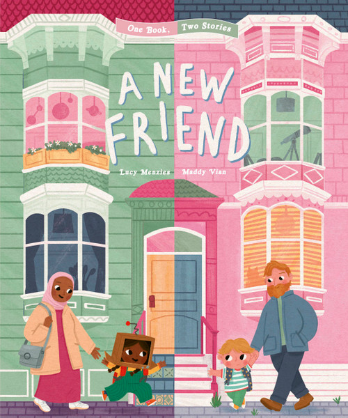 A New Friend (One Book, Two Stories) - 9780711275713 by Maddy Vian, Lucy Menzies, 9780711275713