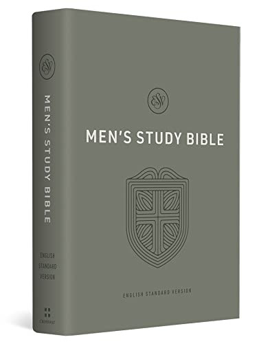 ESV Men's Study Bible (Hardcover) by Ray Ortlund, Alistair Begg, R. Kent Hughes, Douglas Sean O'Donnell, Bryan Chapell, Justin S. Holcomb, Philip Graham Ryken, Sam Storms, Miles V. Van Pelt, Robert Plummer, Stephen T. Um, Christopher Ash, Sam Crabtree, Greg Gilbert, James M. Hamilton Jr., Paul R. House, Paul E. Miller, Michael Reeves, Jared C. Wilson, Thabiti M. Anyabwile, David Powlison, Edward T. Welch, Jon Bloom, Mike Bullmore, Kevin Cawley, Andy Davis, Dan Doriani, Aaron Golstein, Graeme Goldsworthy, John Hannah, Dave Harvey, Kelly M. Kapic, Ryan Kelly, Julius J. Kim, Dave Kraft, Michael Lumpkin, Jason C. Meyer, Gary Millar, Andrew David Naselli, Tom Nelson, C. Michael Patton, Tim Savage, J.J. Seid, Jay Sklar, Colin S. Smith, Brian J. Tabb, Erik Thoennes, Joe Thorn, Todd Wilson, R. Fowler White, Scotty Smith, Robert W. Yarbrough, 9781433581625