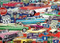 Fancy Fins and Classic Chrome 1000-piece Puzzle by Marc Arundale, 9781623434359