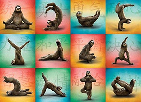 Sloth Yoga 1000-Piece Puzzle by Willow Creek Press, 9781682348246