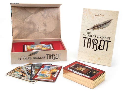 The Charles Dickens Tarot ((Tarot Kit Box Set with 78 Cards and Guide Book)) by Chris Leech, 9780764357756