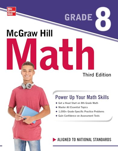 McGraw Hill Math Grade 8, Third Edition by McGraw Hill, 9781264285716