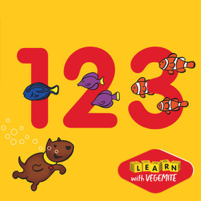 123 (Learn With Vegemite) by New Holland Publishers, 9781760792930
