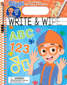 Blippi: Write and Wipe by Editors of Studio Fun International, 9780794449315