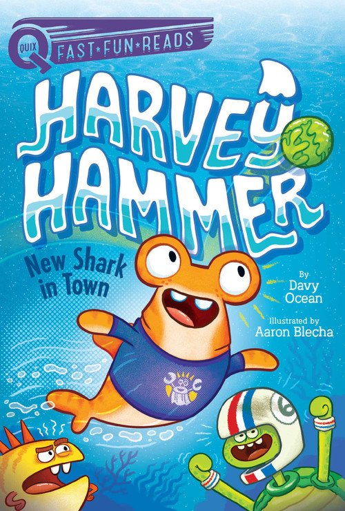 New Shark in Town (A QUIX Book) - 9781534455122 by Davy Ocean, Aaron Blecha, 9781534455122