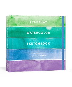 Everyday Watercolor Sketchbook (Prompts and Inspiration) by Jenna Rainey, 9780593136430