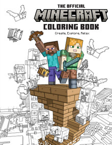 The Official Minecraft Coloring Book: Create, Explore, Relax! (Colorful Storytelling for Advanced Artists) by Insight Editions, 9781647226992
