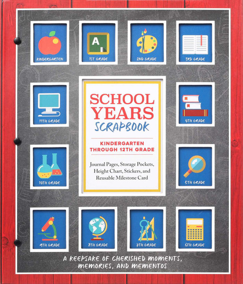 School Years Scrapbook by Editors of Thunder Bay Press, 9781667200545