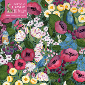 Adult Jigsaw Puzzle Bex Parkin: Birds & Flowers (1000-Piece Jigsaw Puzzles) by Flame Tree Studio, 9781839644955