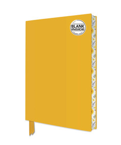 Sunny Yellow Blank Artisan Notebook (Flame Tree Journals) by Flame Tree Studio, 9781839648984