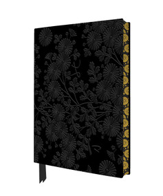 Uematsu Hobi: Box Decorated with Chrysanthemums Artisan Art Notebook (Flame Tree Journals) by Flame Tree Studio, 9781839649264