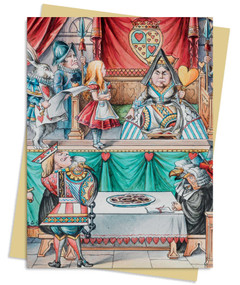 Alice and the Queen of Hearts Greeting Card Pack (Pack of 6) by Flame Tree Studio, 9781839649318