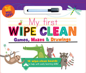 My First Wipe Clean: Games, Mazes & Drawings by Little Genius Books, 9781953344564