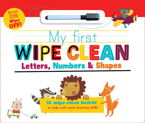 My First Wipe Clean: Letters, Numbers & Shapes by Little Genius Books, 9781953344571
