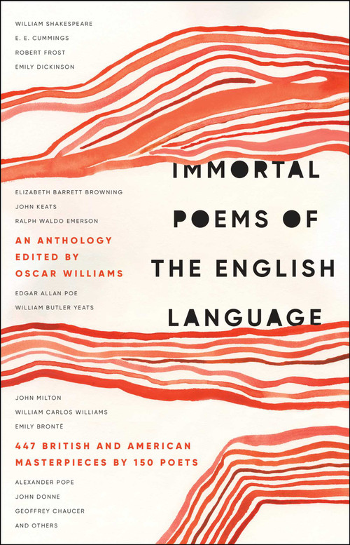 Immortal Poems of the English Language - 9781982191542 by Oscar Williams, 9781982191542