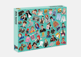 80s Icons (500-Piece Jigsaw Puzzle) by Niki Fisher, 9781922417473
