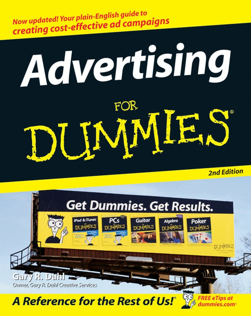 Advertising For Dummies by Gary Dahl, 9780470045831