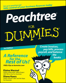 Peachtree For Dummies by Elaine Marmel, Diane Koers, 9780470179888