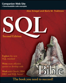 SQL Bible by Alex Kriegel, Boris M. Trukhnov, 9780470229064