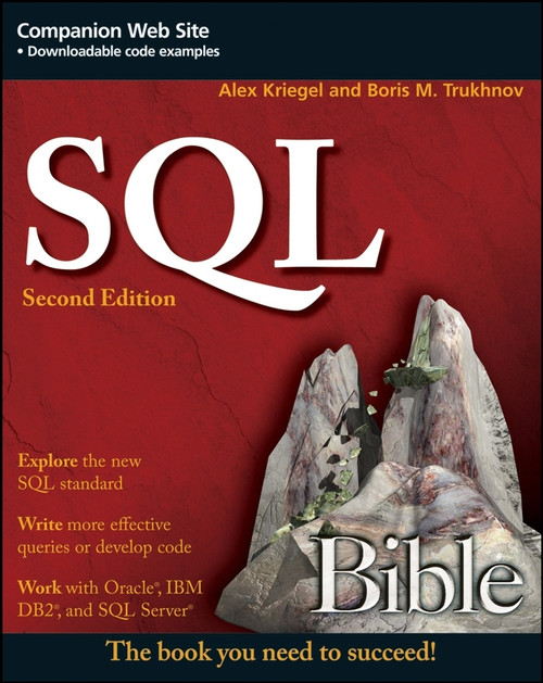 SQL Bible by Alex Kriegel, Boris M. Trukhnov, 9780470229064