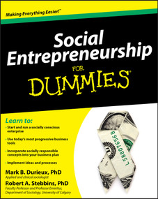 Social Entrepreneurship For Dummies by Mark Durieux, Robert Stebbins, 9780470538081